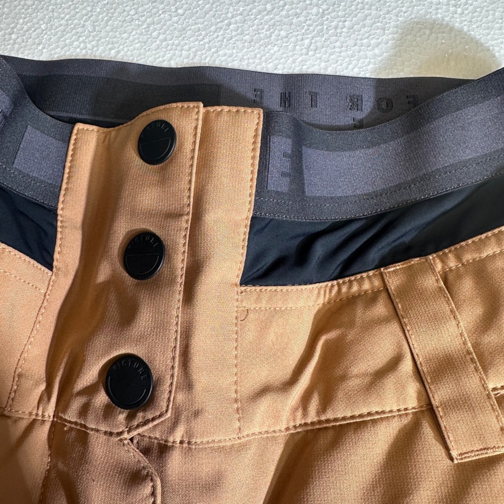 Picture Organic Clothing Womens Exa Snow Pants Camel Orange Pink Small 20K/20K - Picture 8 of 16